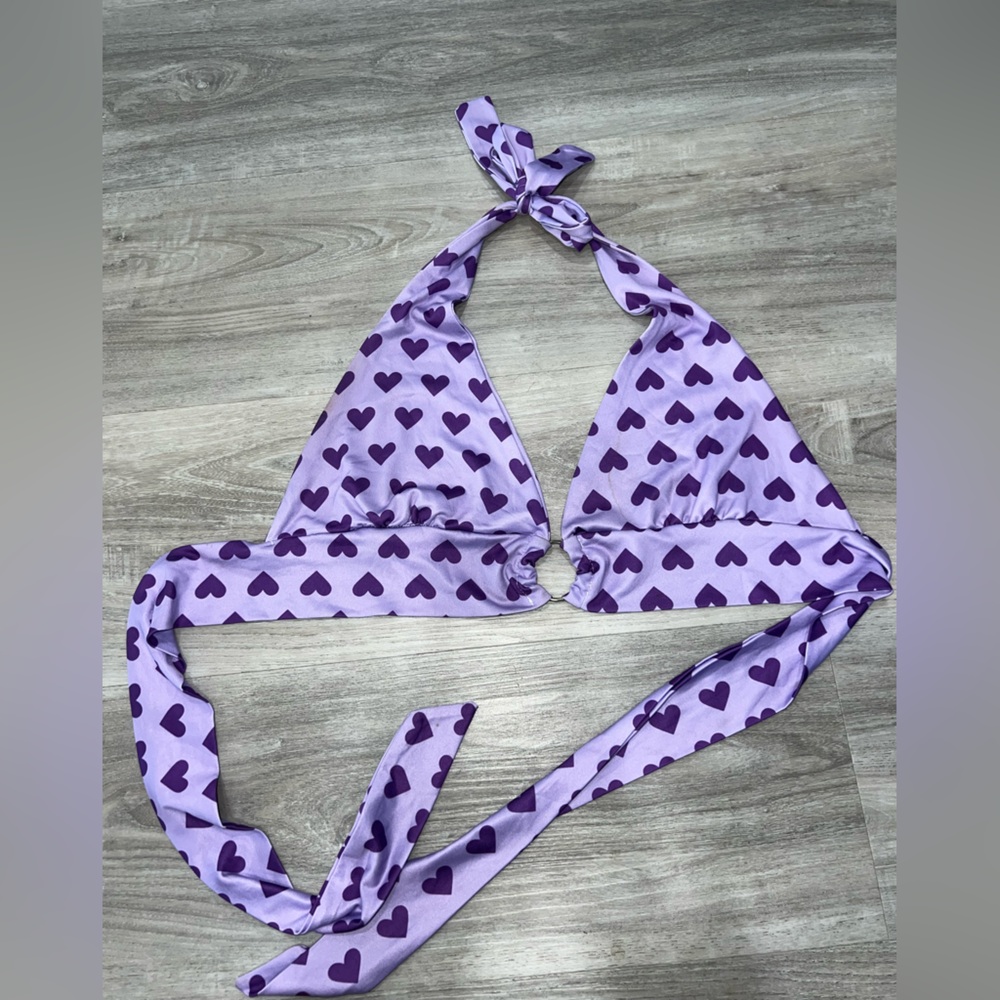 Purple Heart Halter top